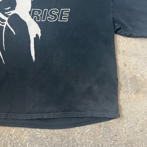 7 For All Mankind “Rise” Girl Oversized Graphic Tee Women’s Size Small - Picture 3 of 5